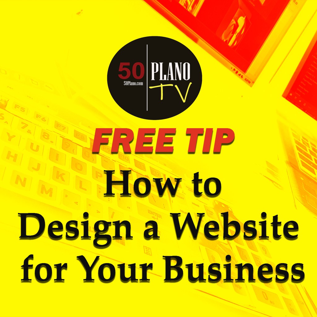 Free Tip – How to Design a Website for Your&nbsp;Business!