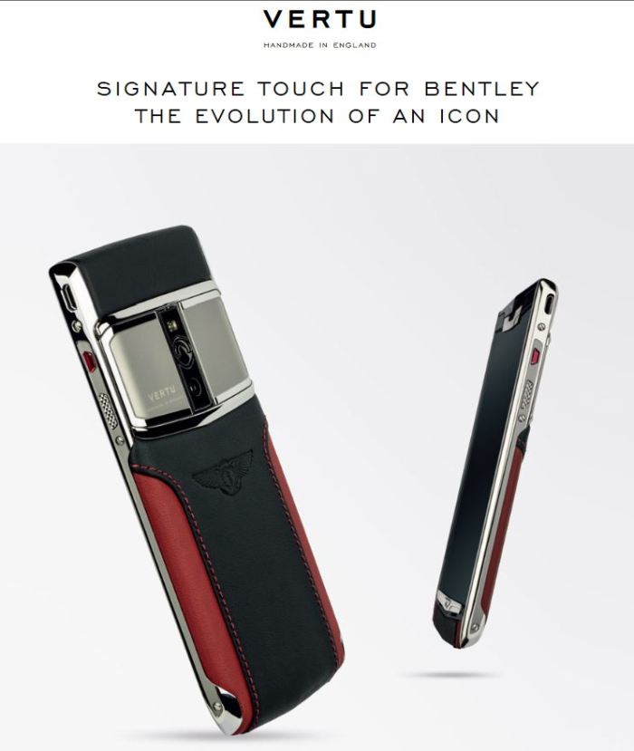 Vertu Bentley Collection