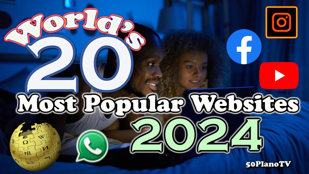 The Top 20 Most Visited Websites in the World in&nbsp;2024